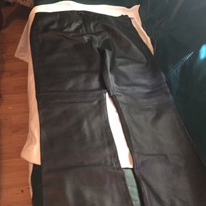 Women’s leather pants